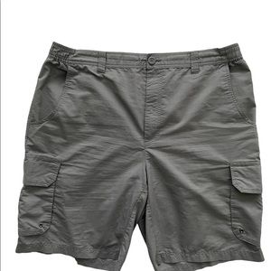 Scandinavian Woods Mens Shorts 40 Cotton Blend Gray Lightweight  Gently Worn